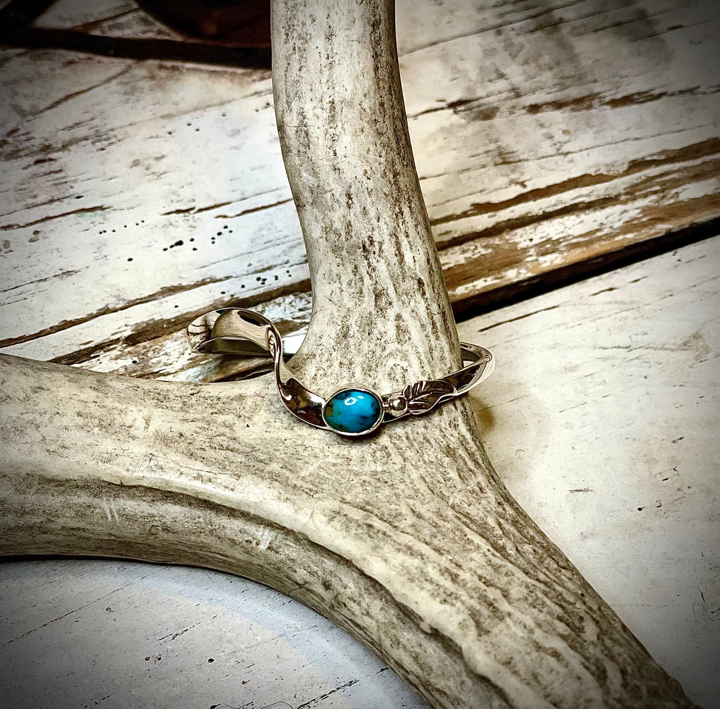 Turquoise Wave Baby Cuff