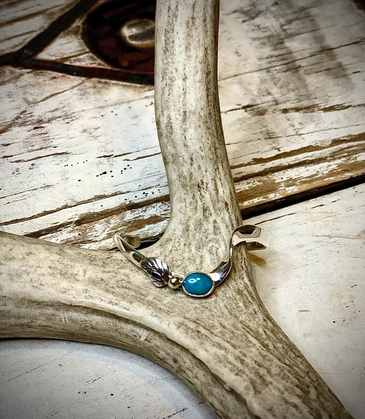 Turquoise Wave Baby Cuff