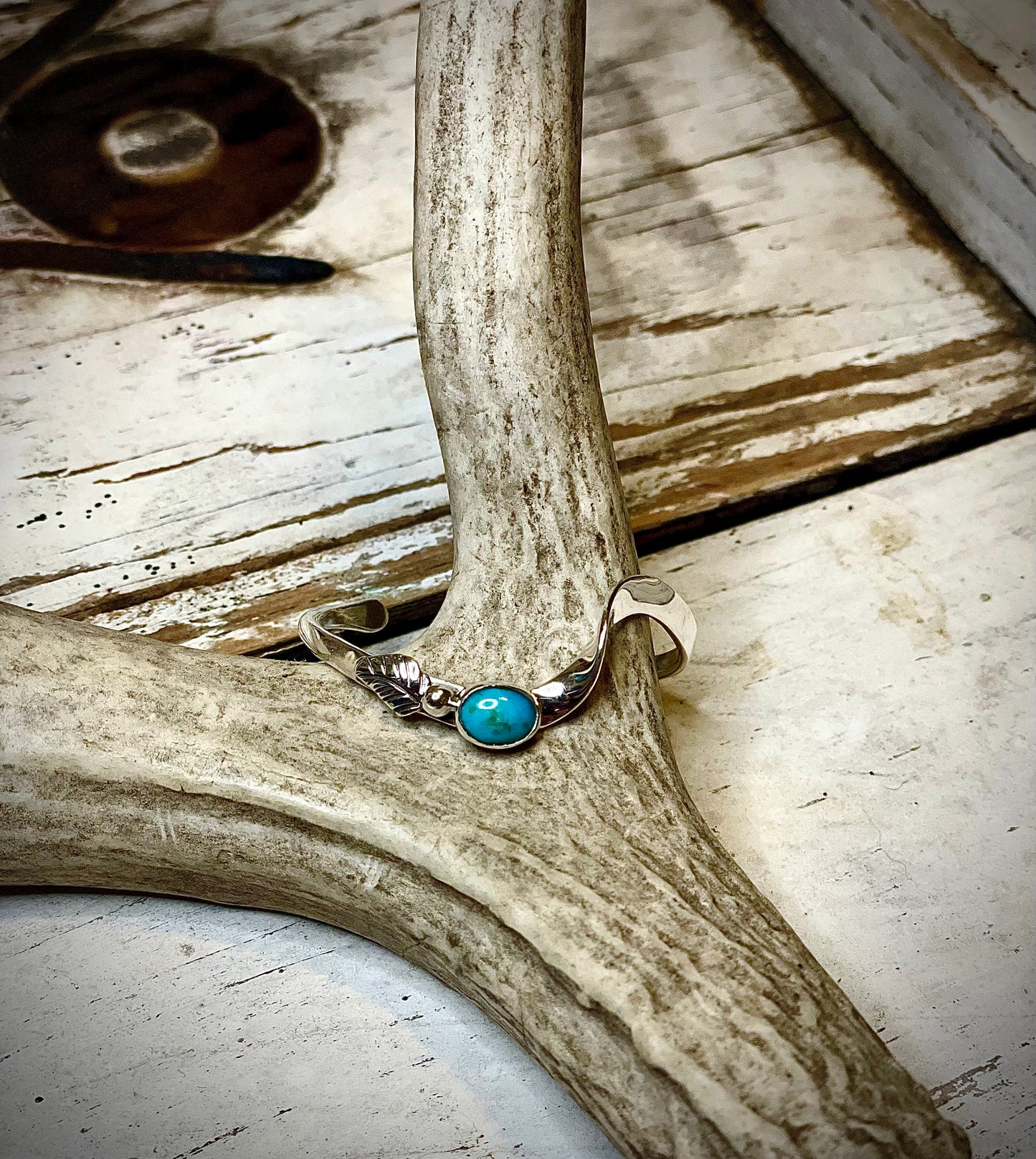 Turquoise Wave Baby Cuff