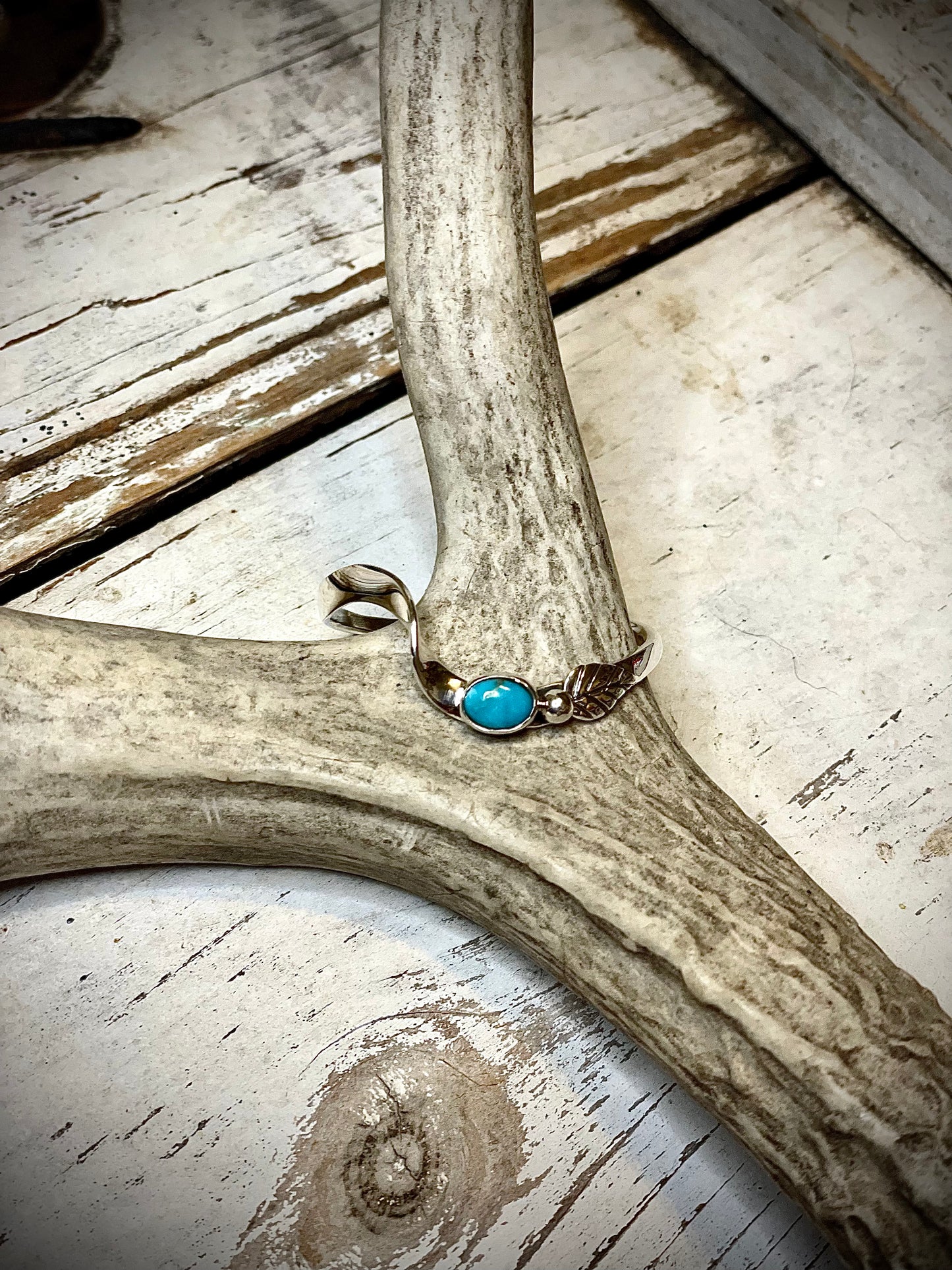 Turquoise Wave Baby Cuff