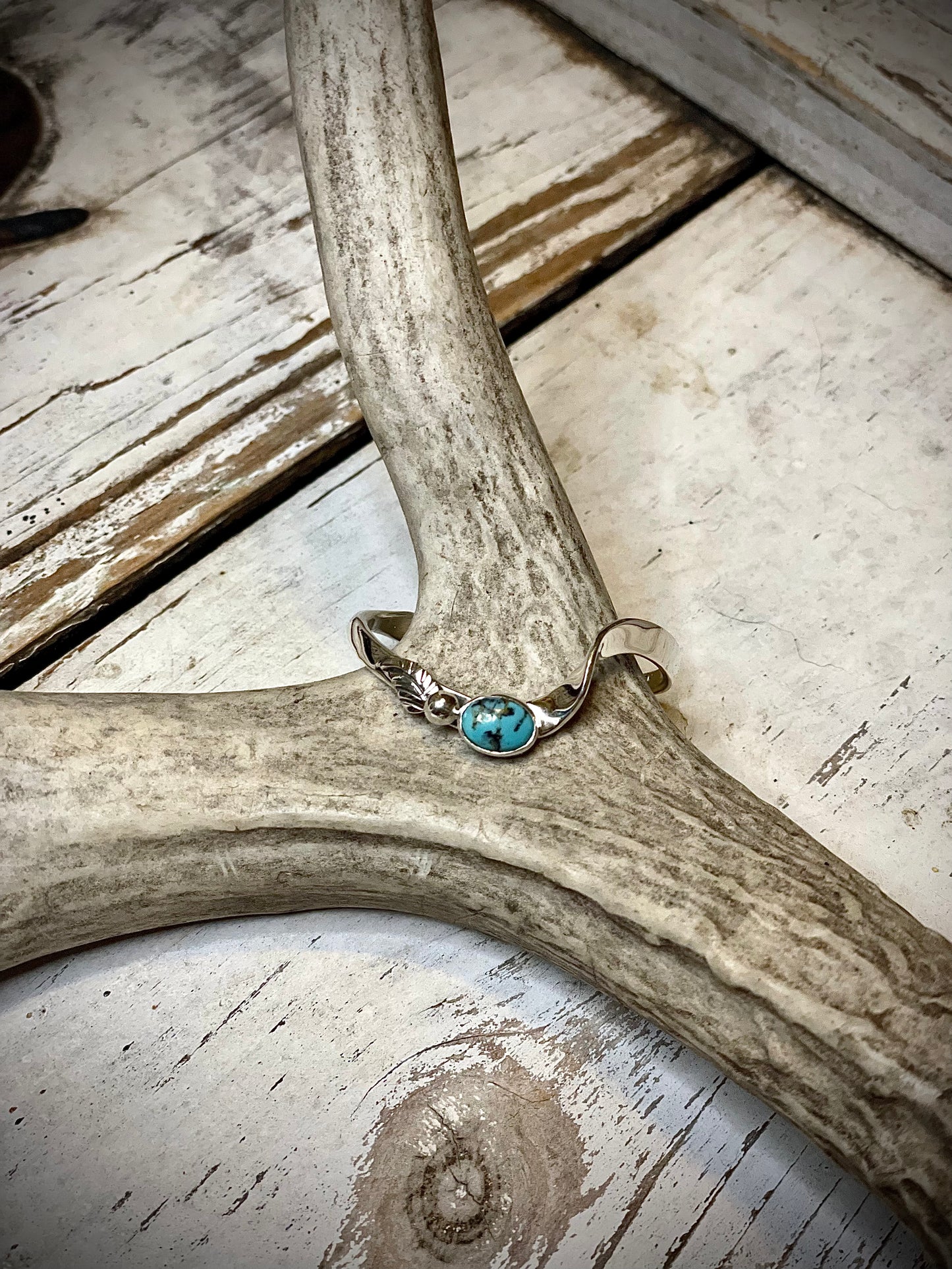 Turquoise Wave Baby Cuff