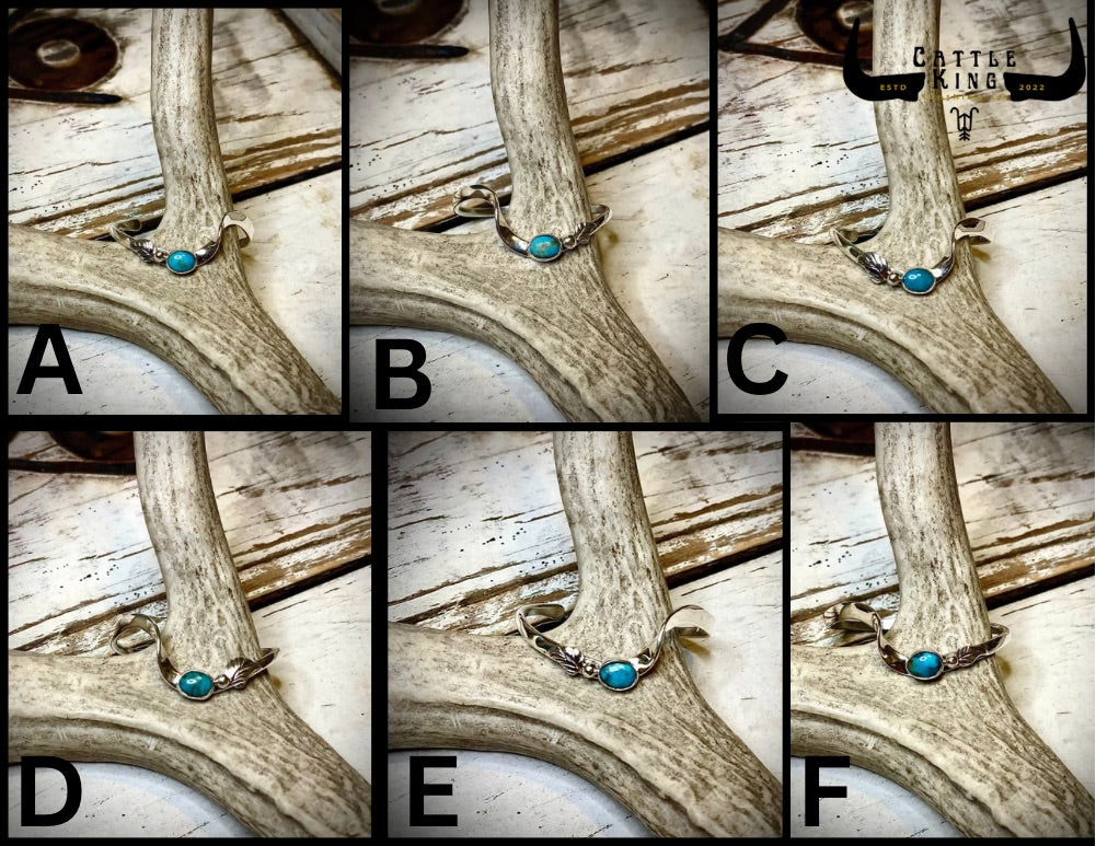 Turquoise Wave Baby Cuff