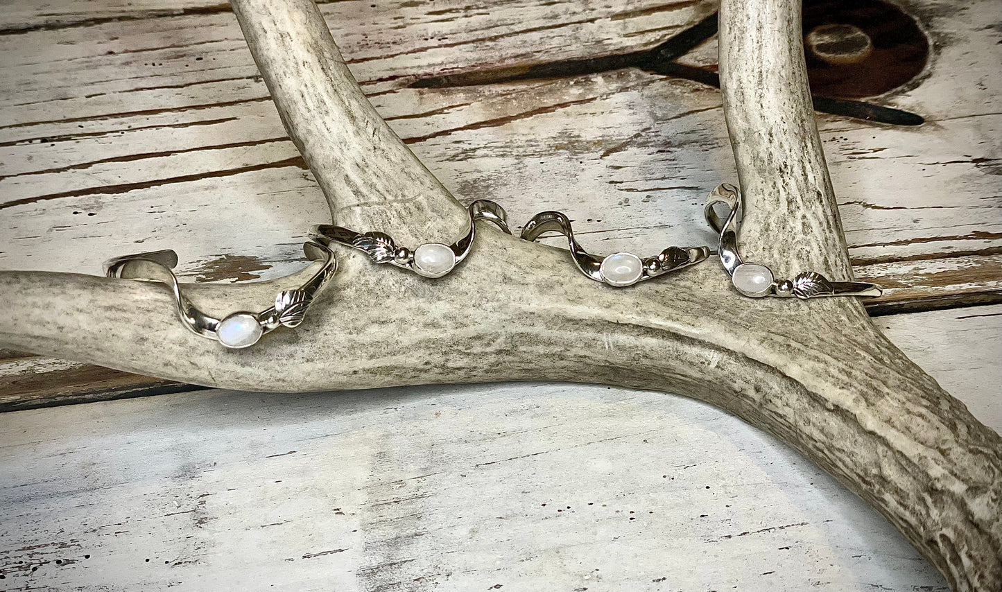 Moonstone Wave Cuff