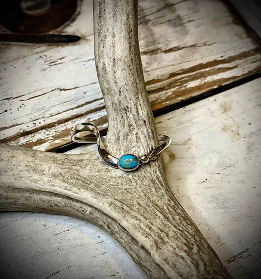 Turquoise Wave Baby Cuff