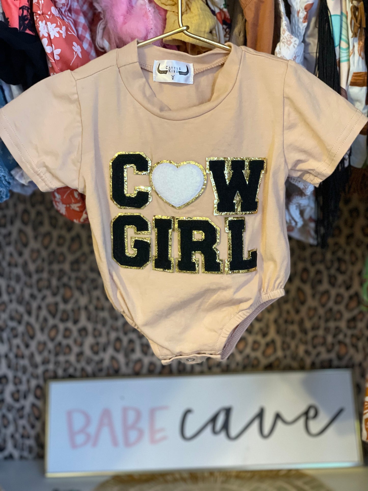 Chenille COWGIRL tee