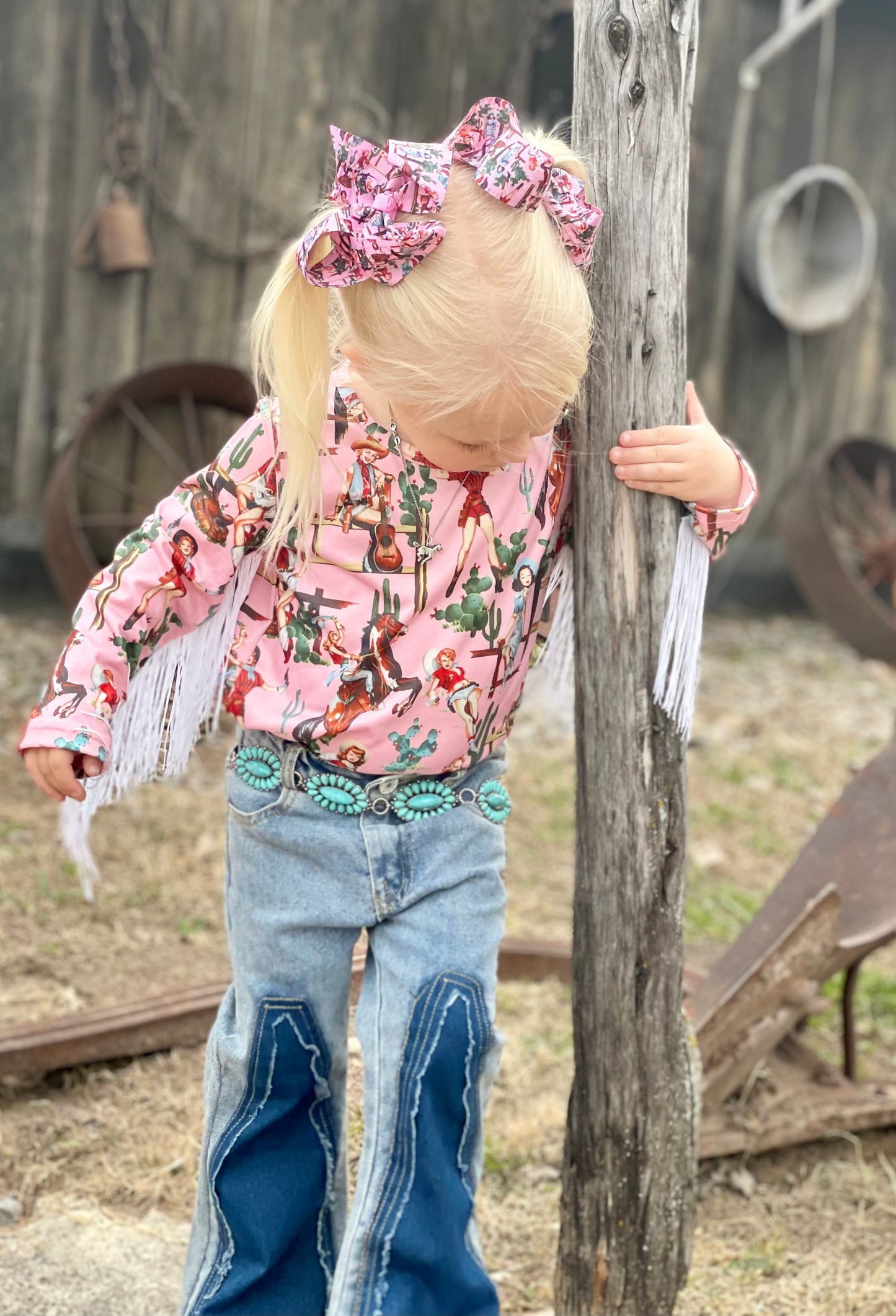 Wild West Cowgirl top