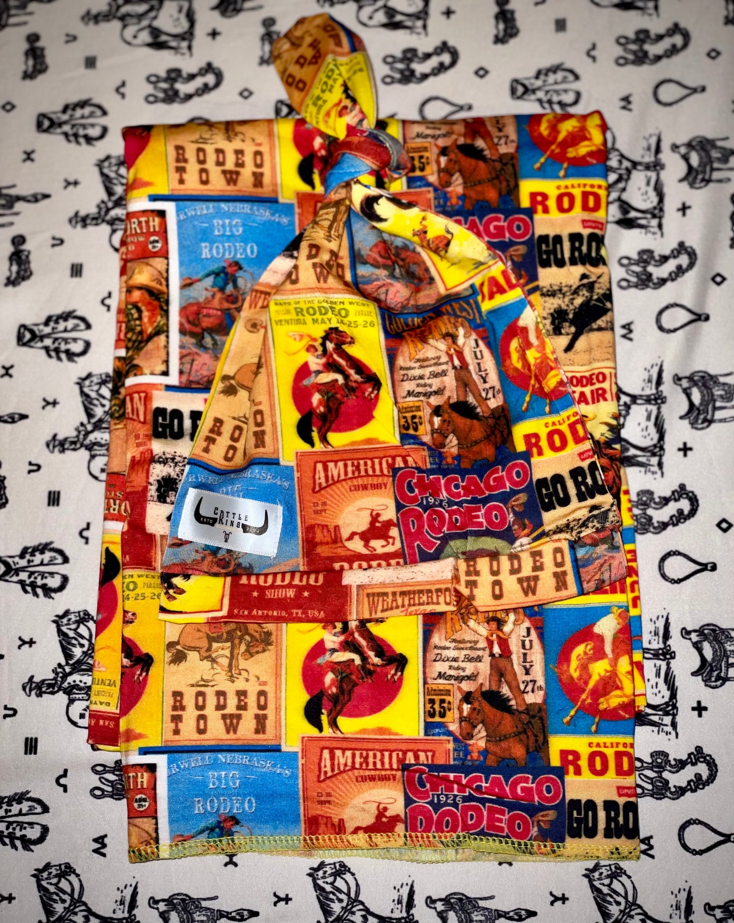 Rodeo Poster Swaddle Set