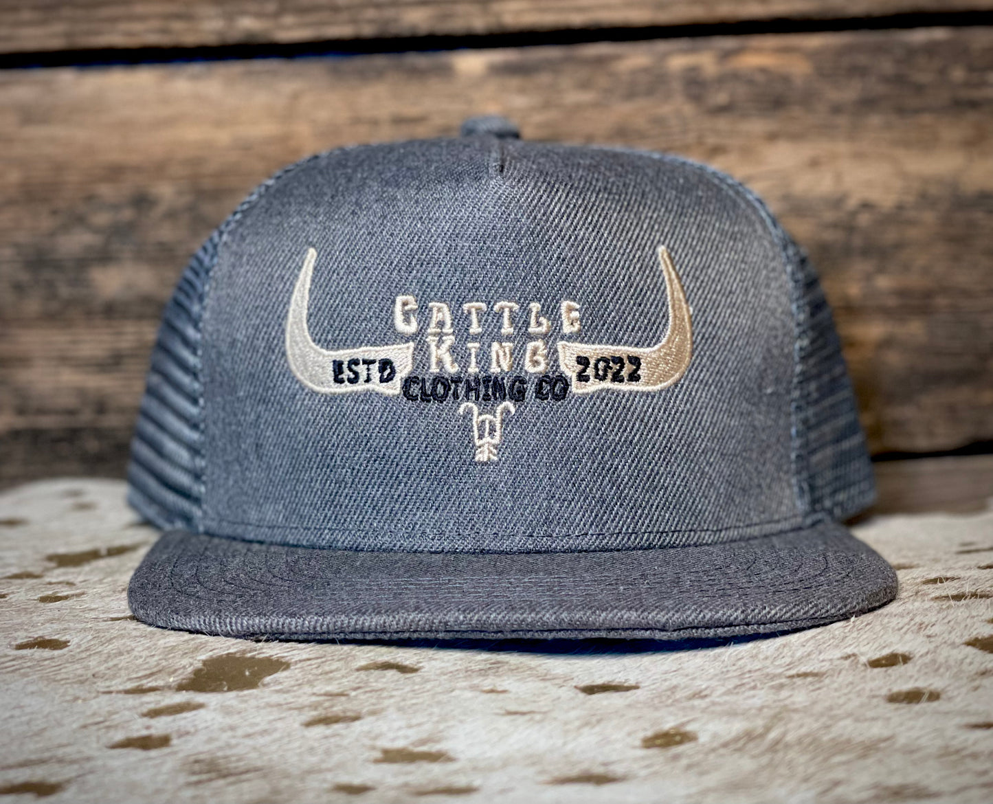 Cattle King Cap Charcoal