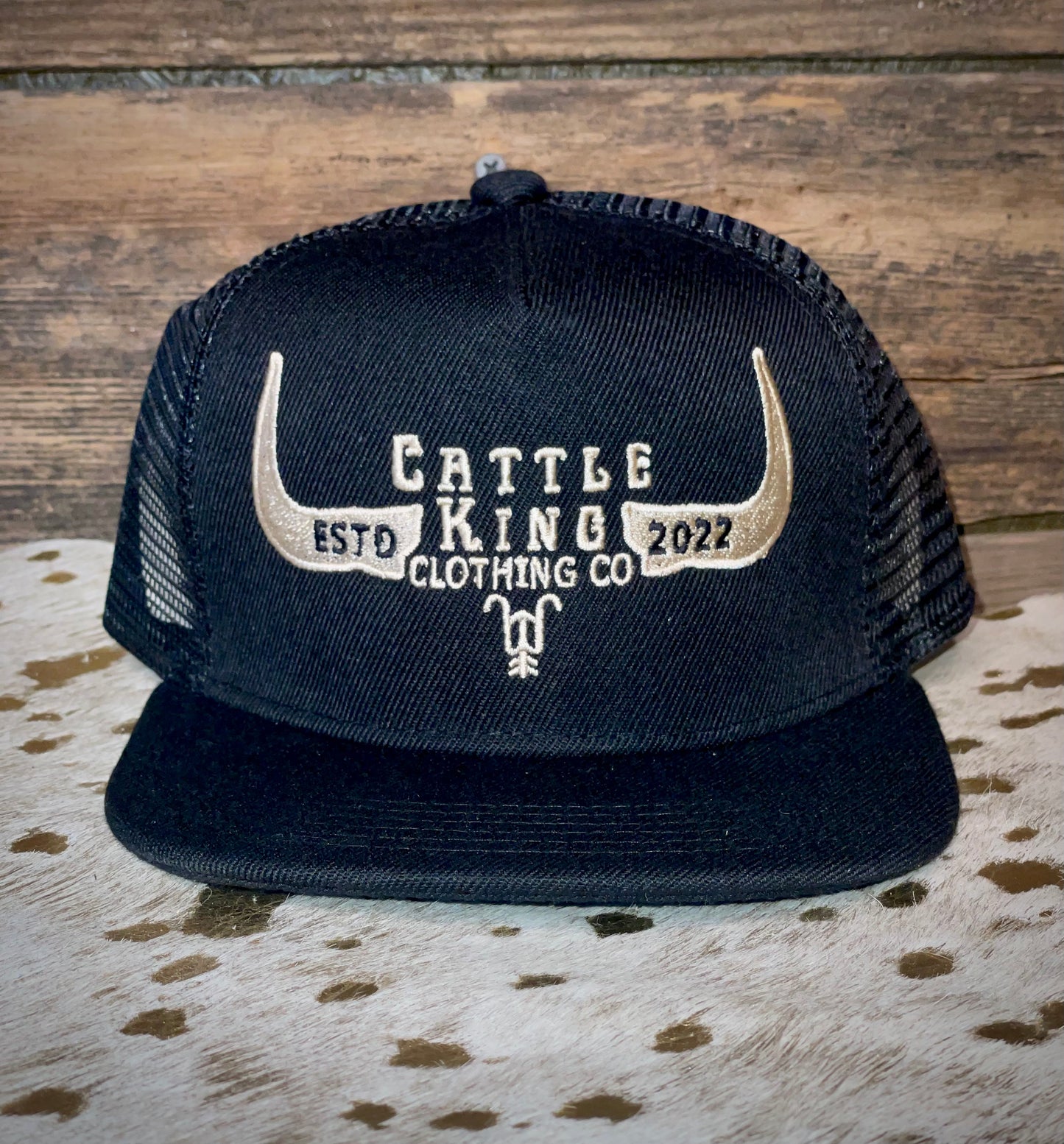 Cattle King Cap black