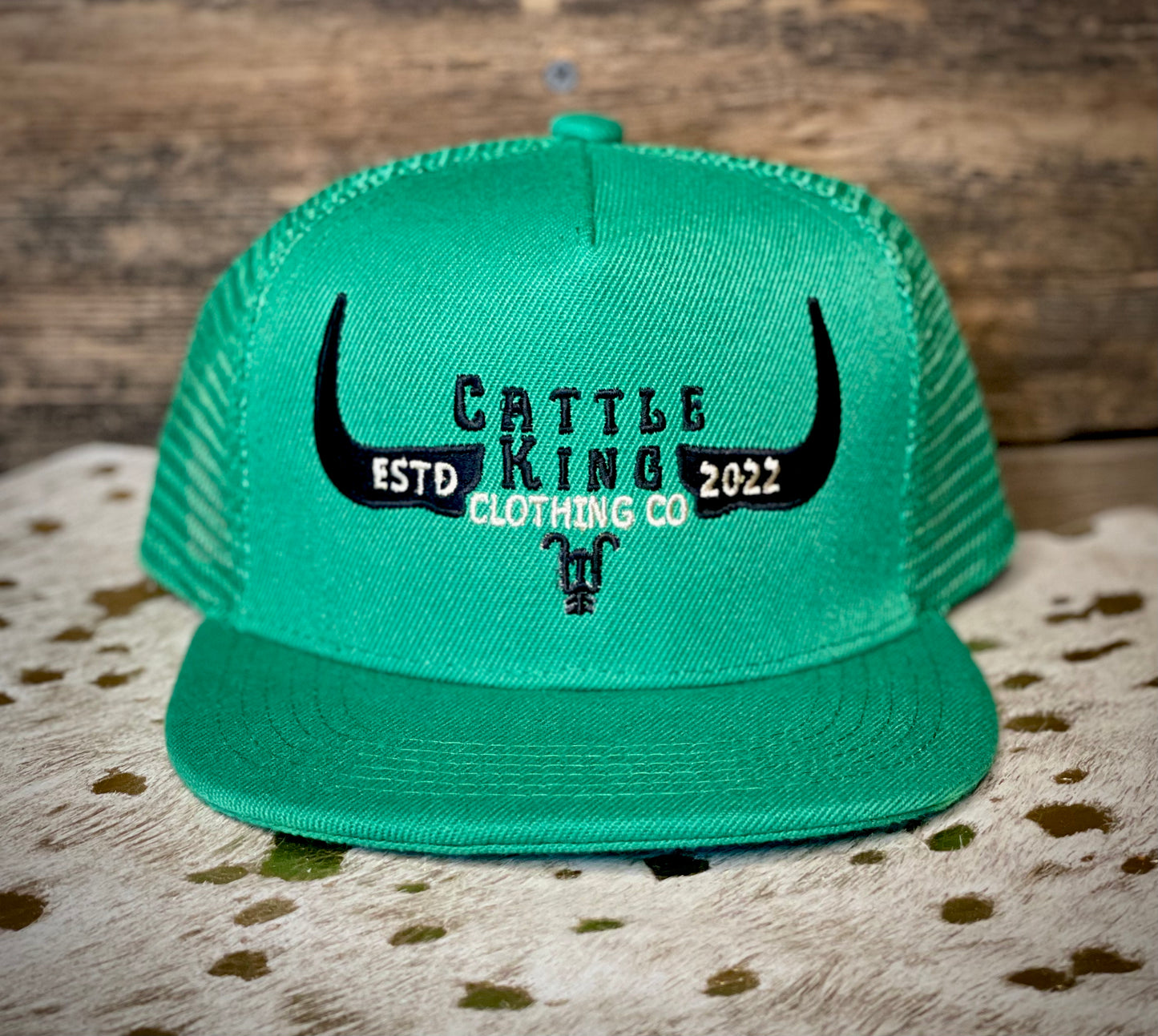 Cattle King Cap Green