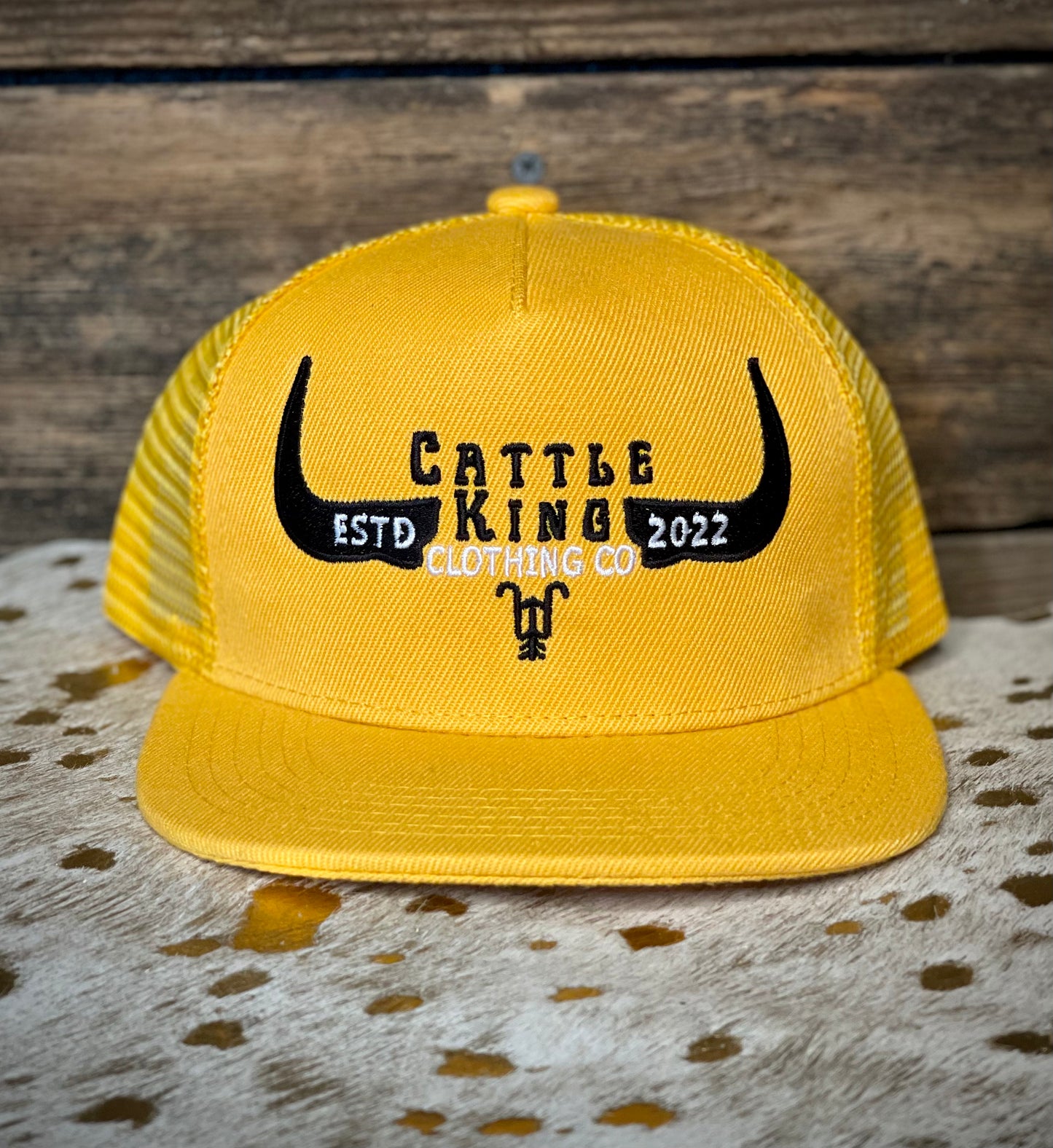 Cattle King Cap yellow/gold