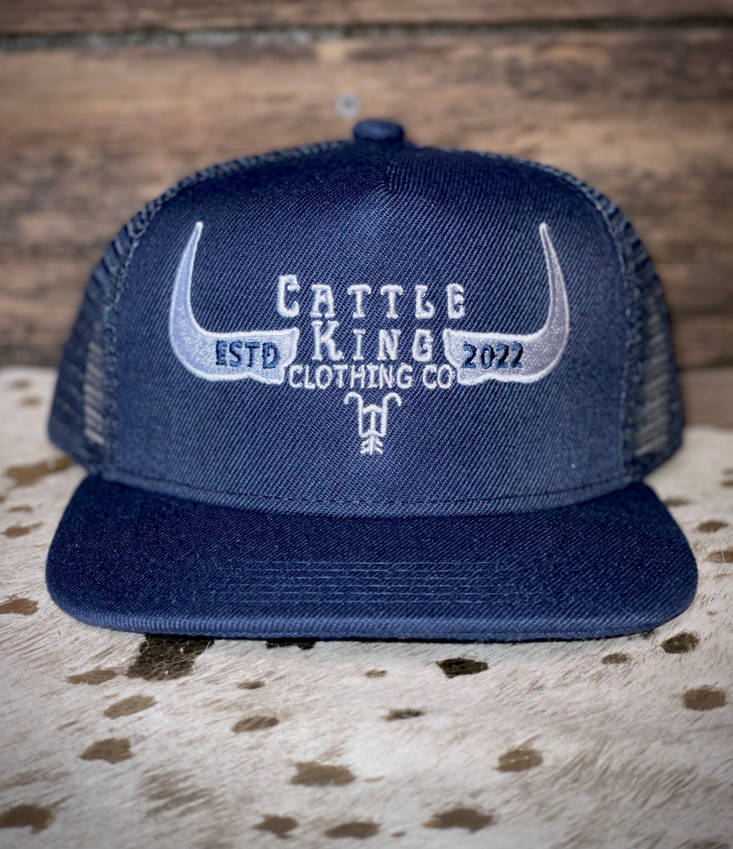 Cattle King Cap Navy