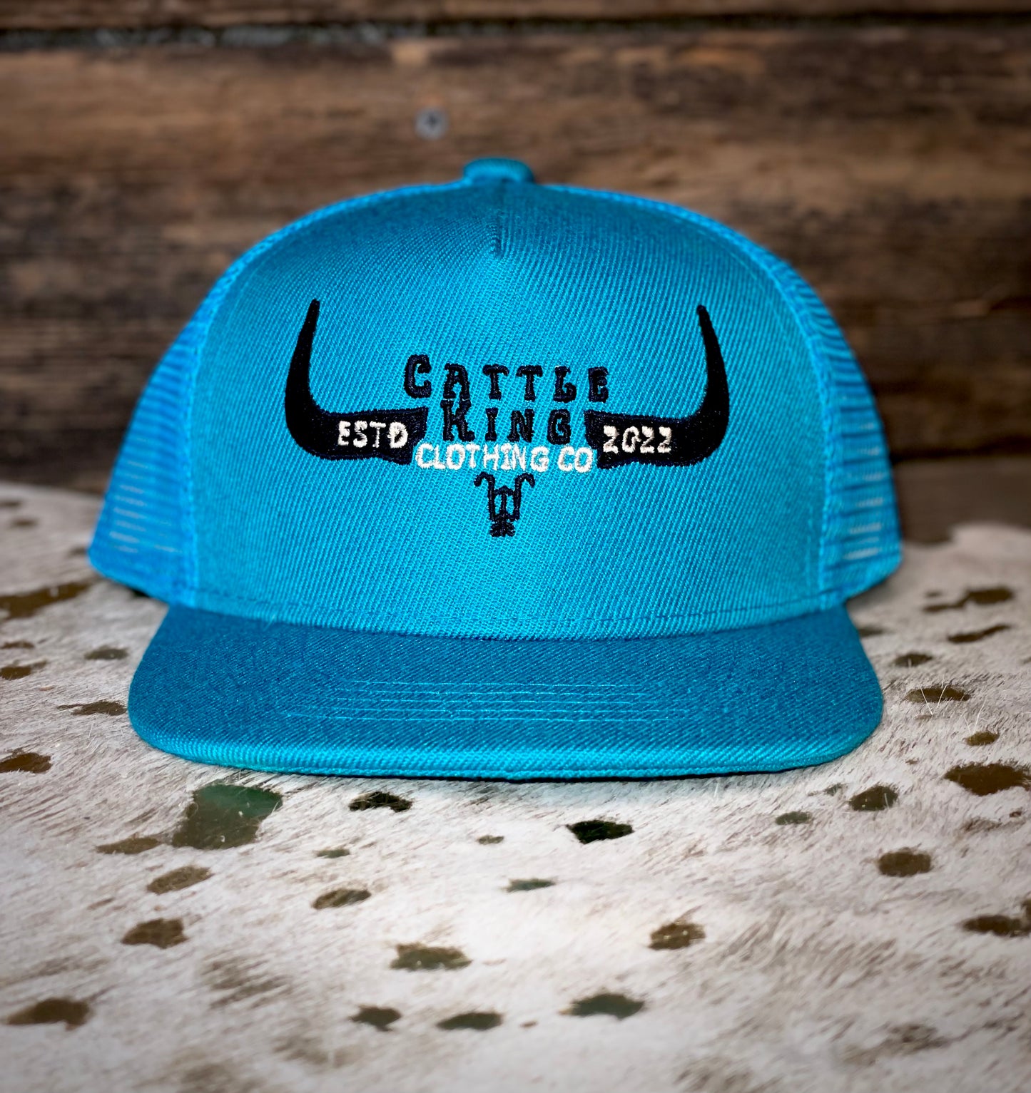 Cattle King Cap Turquoise